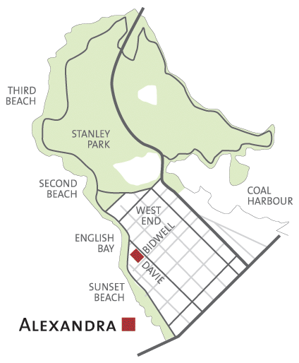 Alexandra Area Map