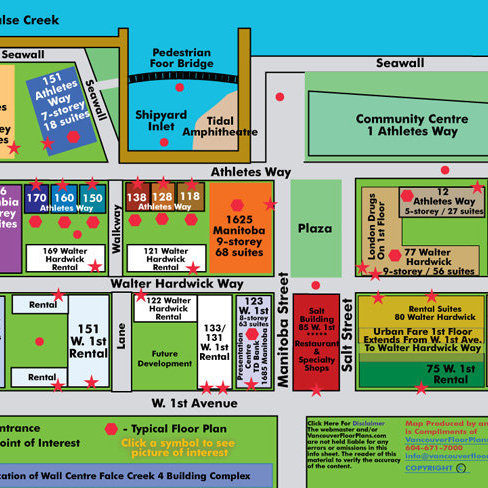 Brook - Village on False Creek Area Map