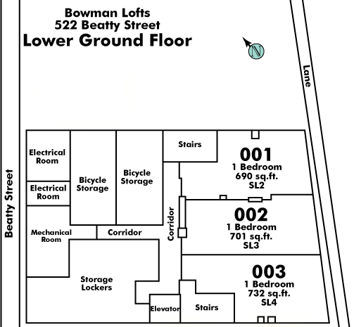 Bowman Lofts Floor Plate