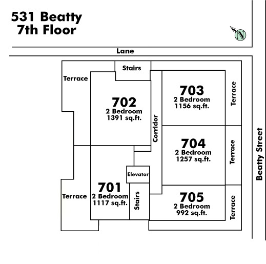 531 Beatty Floor Plate