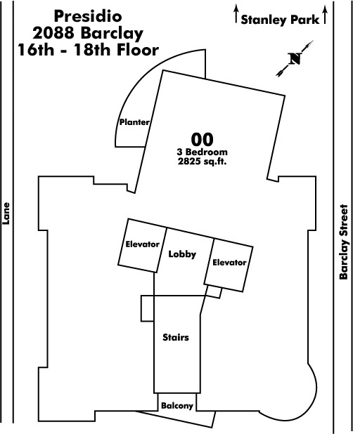 The Presidio Floor Plate