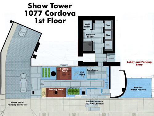 Shaw Tower Floor Plate