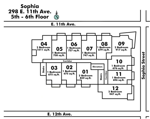 Sophia Floor Plate