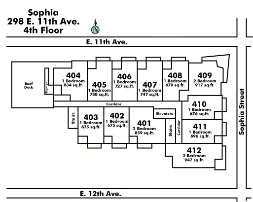 Sophia Floor Plate