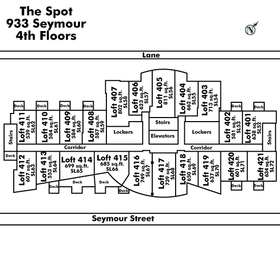 The Spot Floor Plate