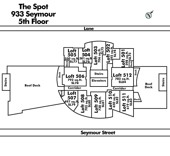 The Spot Floor Plate