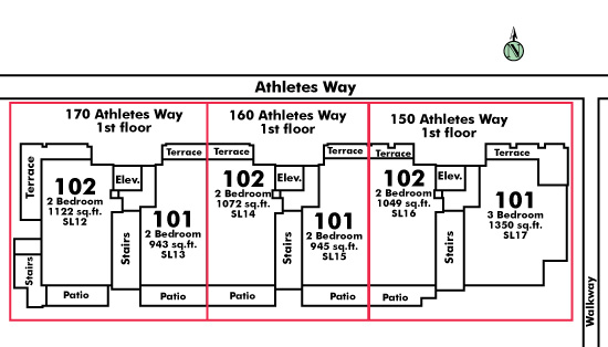 Village On False Creek - 150 Athletes Floor Plate