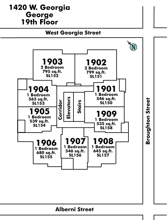 George - The Condominiums Floor Plate