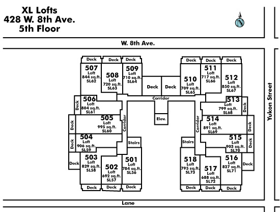 Xl Lofts Floor Plate