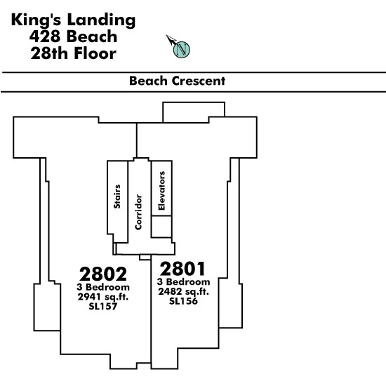 King's Landing West Tower Floor Plate