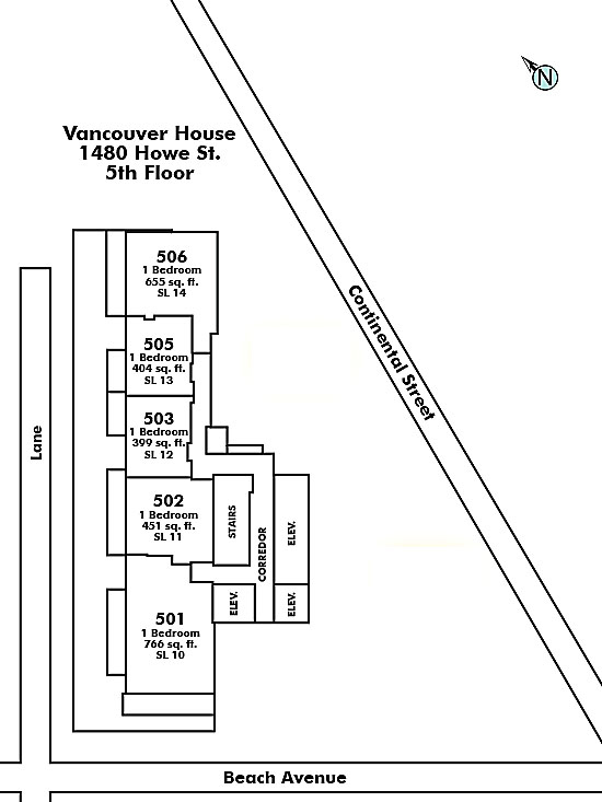 Vancouver House Floor Plate