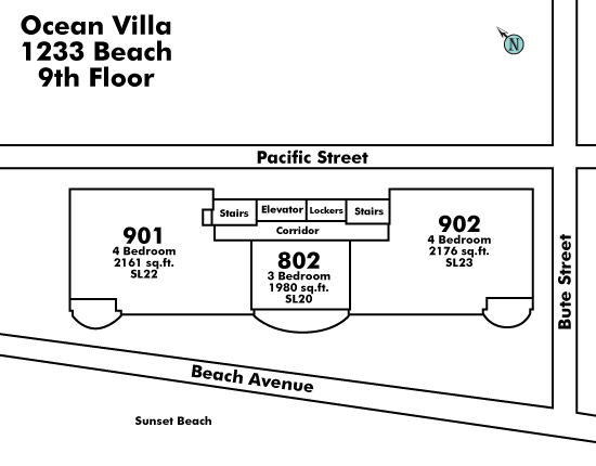 Ocean Villa Floor Plate