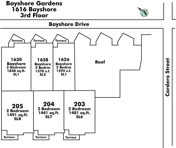 Bayshore Gardens Floor Plate
