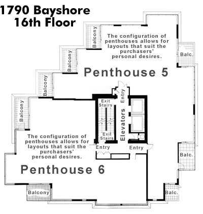 Bayshore Tower 1 Floor Plate
