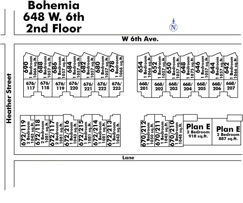 Bohemia Floor Plate