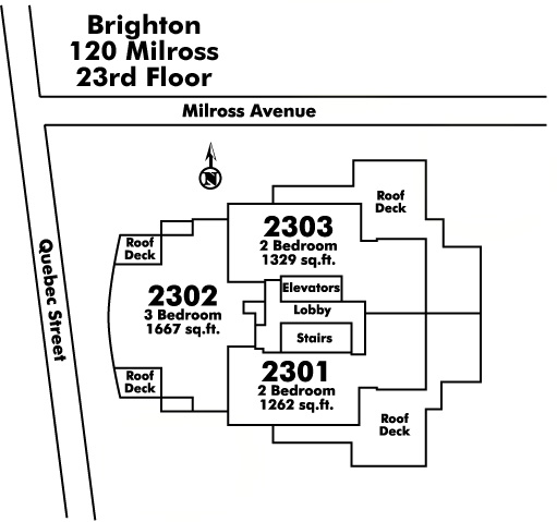 Brighton Floor Plate
