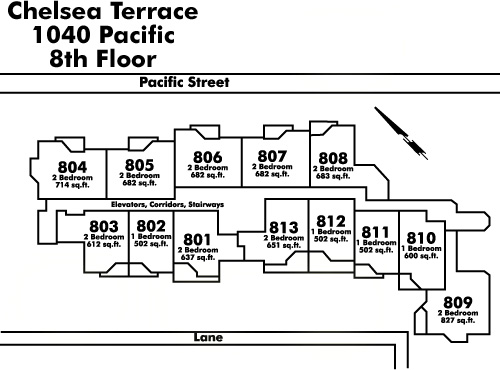 Chelsea Terrace Floor Plate