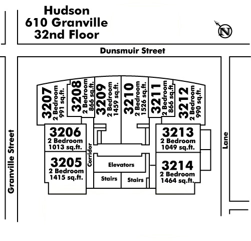 The Hudson Annex Floor Plate